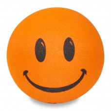 Tenna Tops Orange Smiley Happy Face Antenna Ball / Desktop Bobble Buddy 